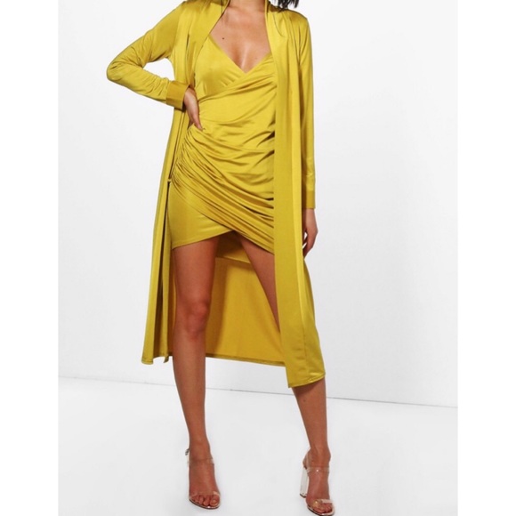 Boohoo Dresses & Skirts - Boohoo Duster Co-ord Set